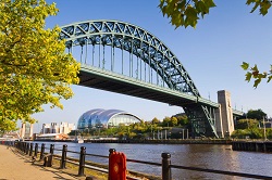 Location van Newcastle