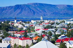 Location van Reykjavik