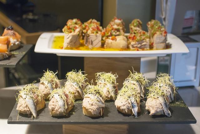 Pintxos en San Sebastian Espagne